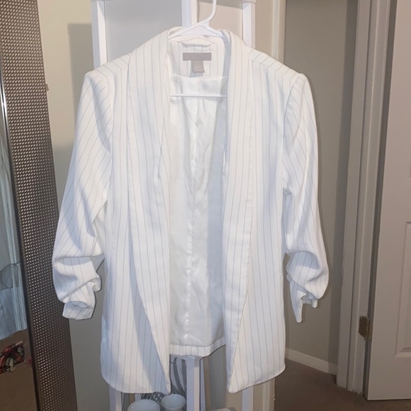 Pin stripped blazer
